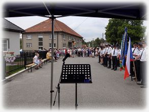 Oslavy osmikovch vro a znovuoteven budovy bval koly v Bohuov