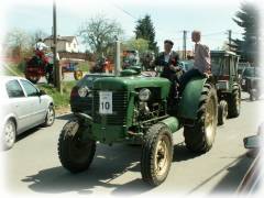 Bohuovsk traktorida 2012  tzv. spanil jzda obc