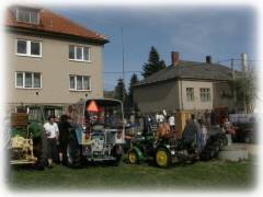 Bohuovsk traktorida 2012  na prostranstv pod kulturnm domem